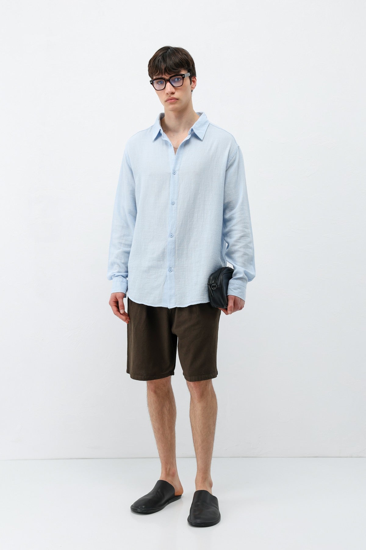 Basic Oversized Linen Shirt