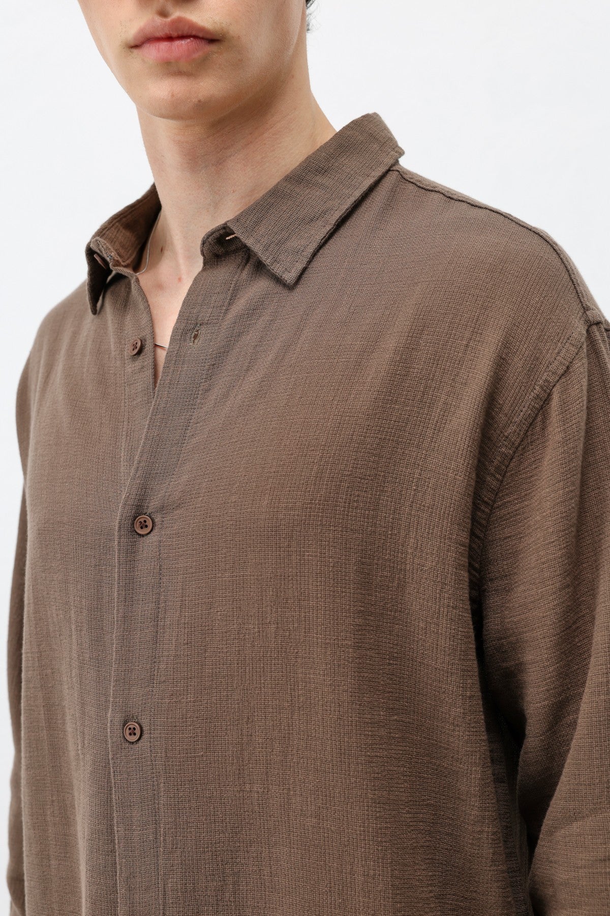 Basic Oversized Linen Shirt