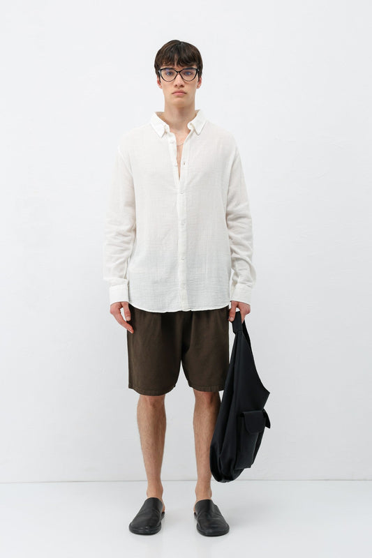 Basic Oversized Linen Shirt