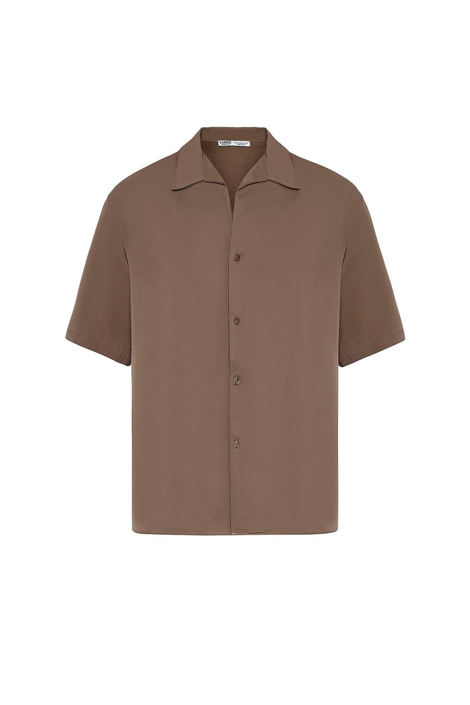 Oversized Lyocell Shirt