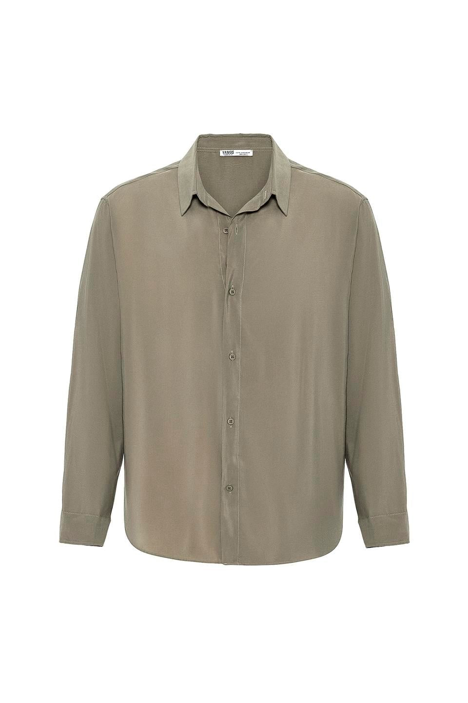 Oversized Modal Shirt