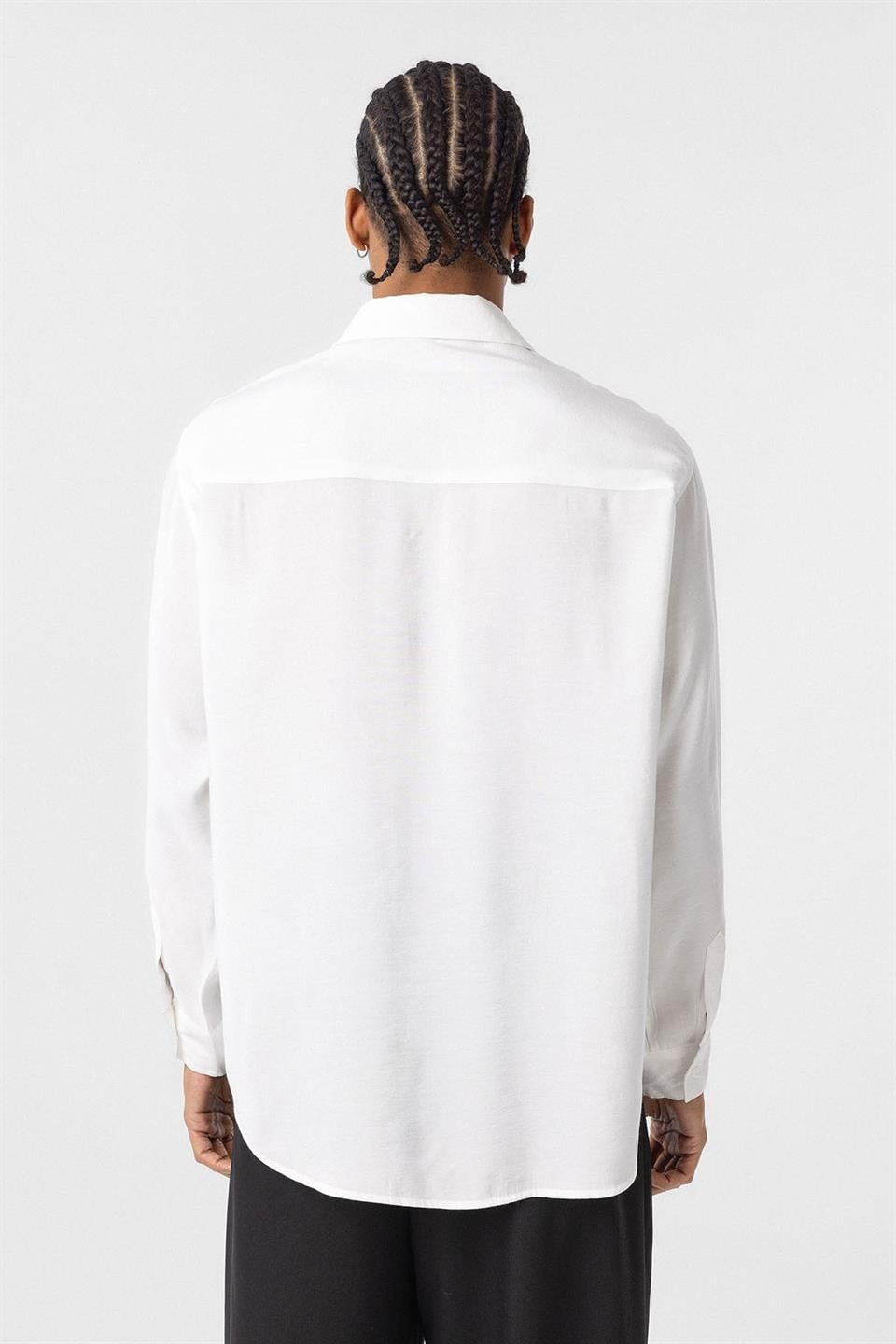 Oversized Modal Shirt