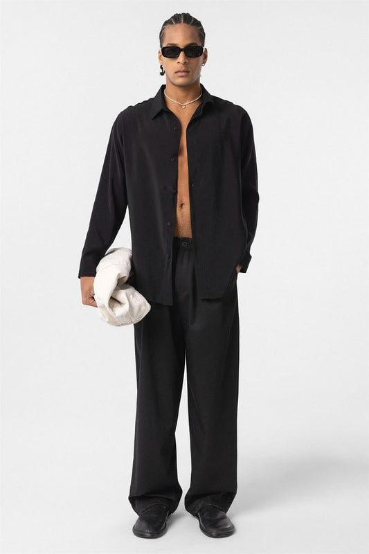 Oversized Modal Shirt