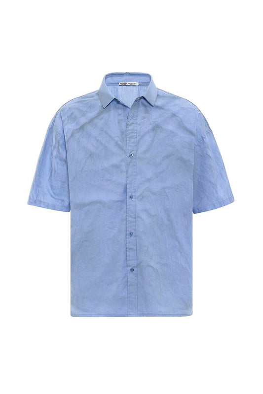 Oversized Washed Poplin Shirt