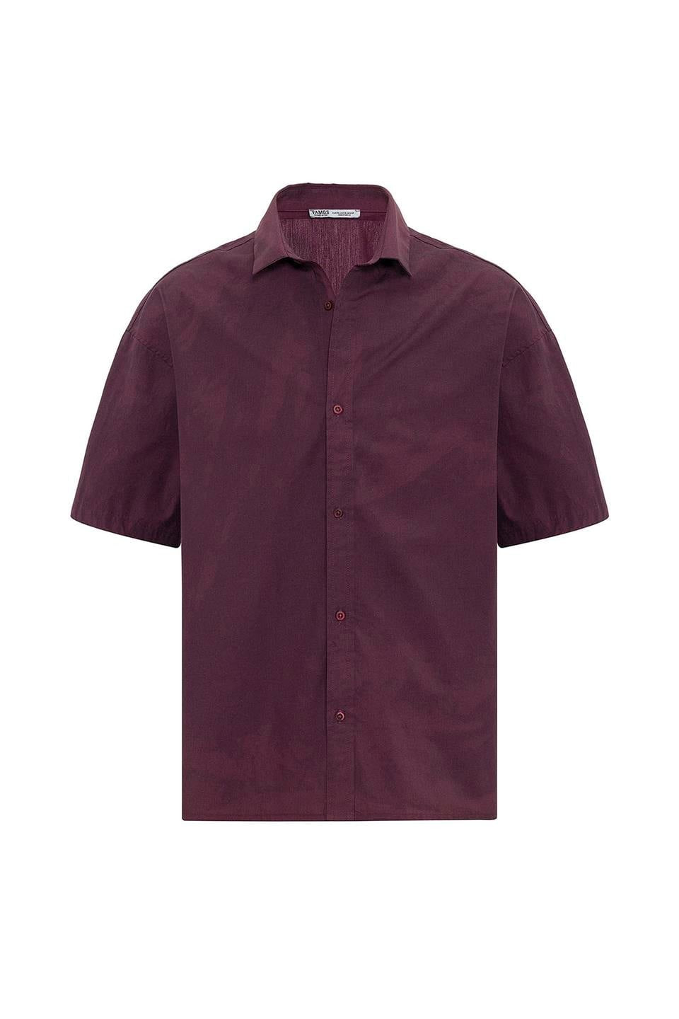 Oversized Washed Poplin Shirt