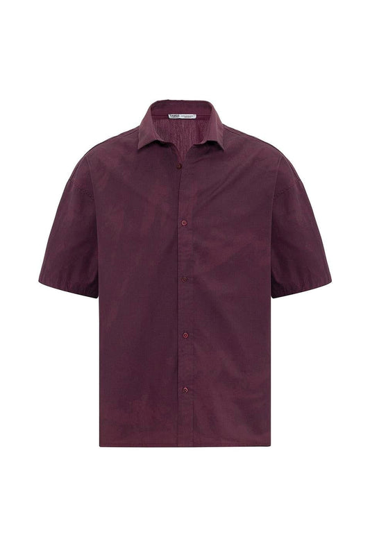 Oversized Washed Poplin Shirt