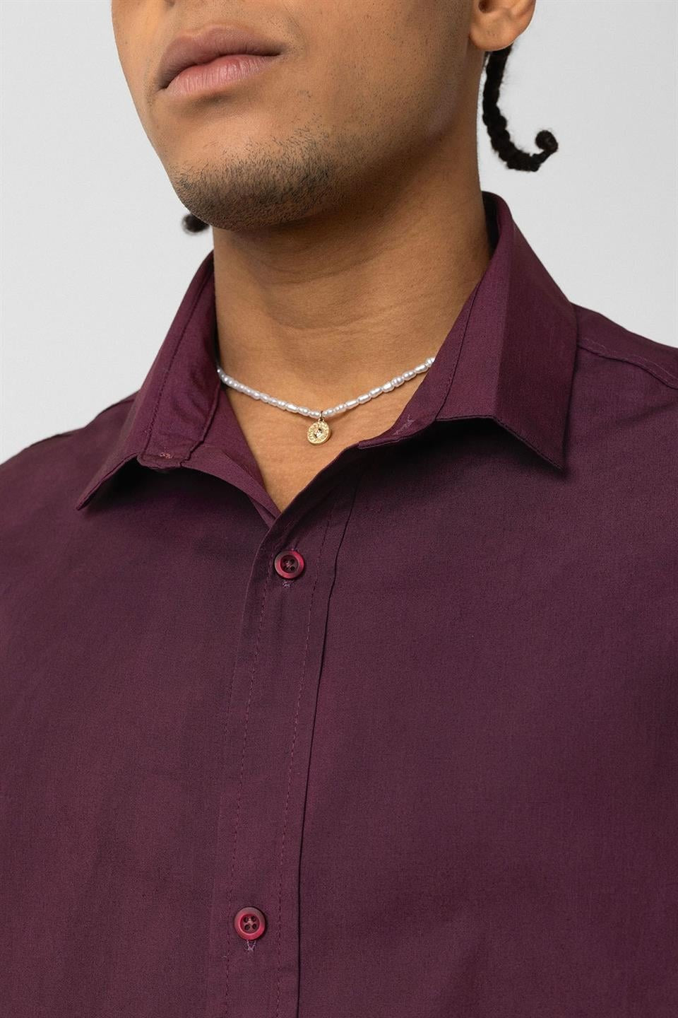 Oversized Washed Poplin Shirt
