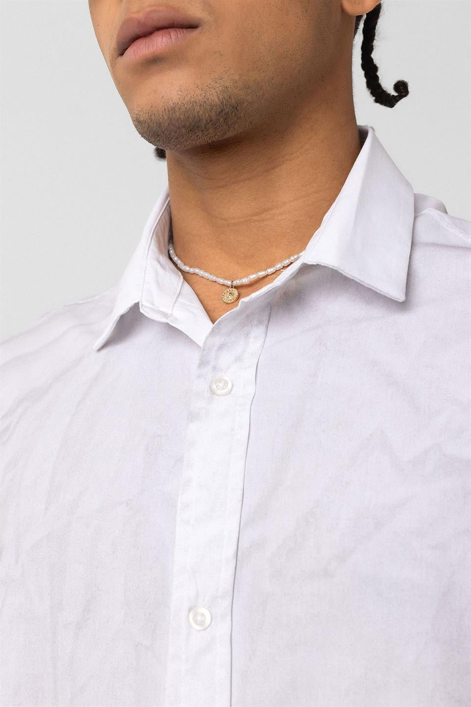 Oversized Washed Poplin Shirt