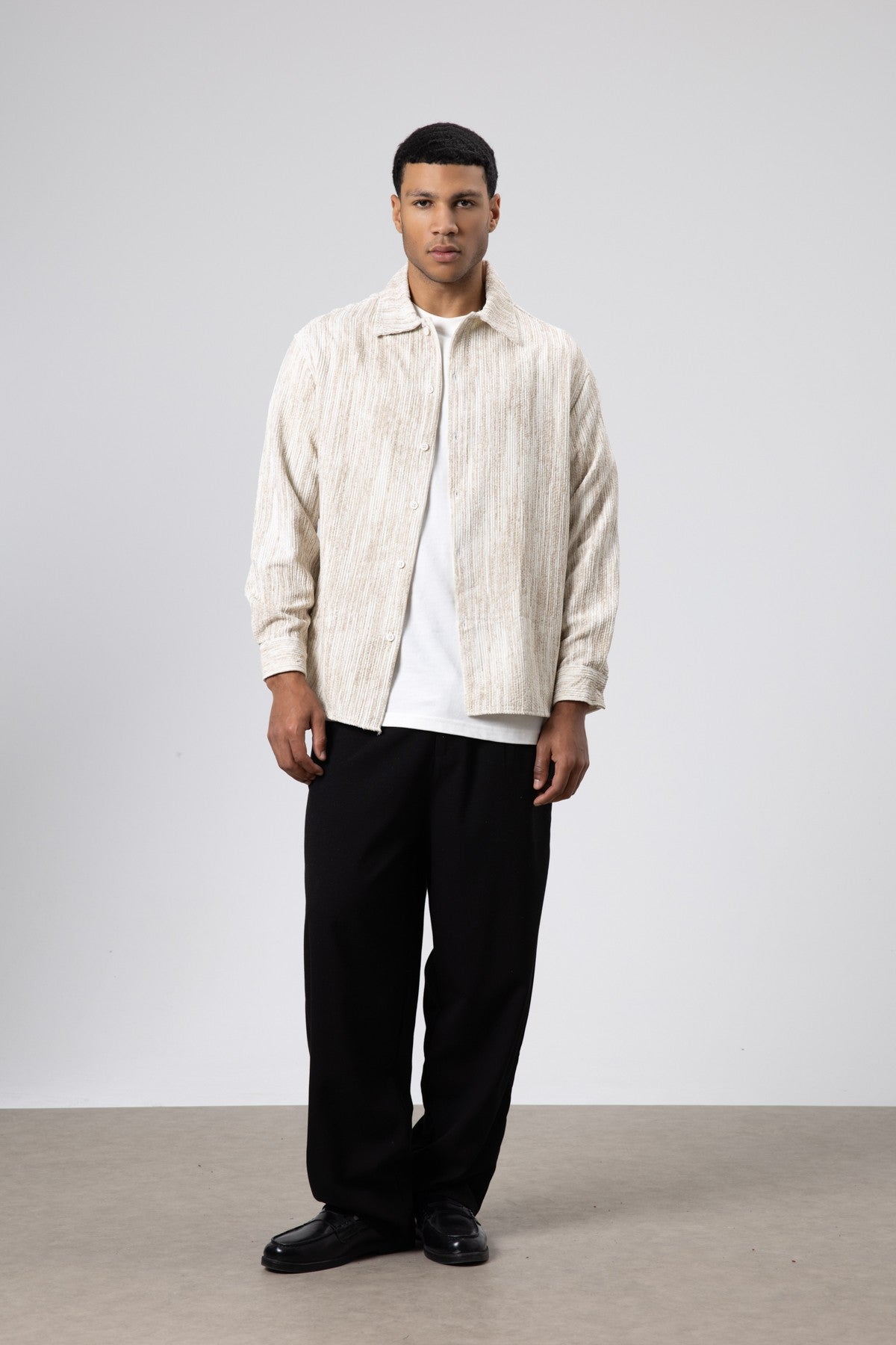 Oversized Textured Shirt