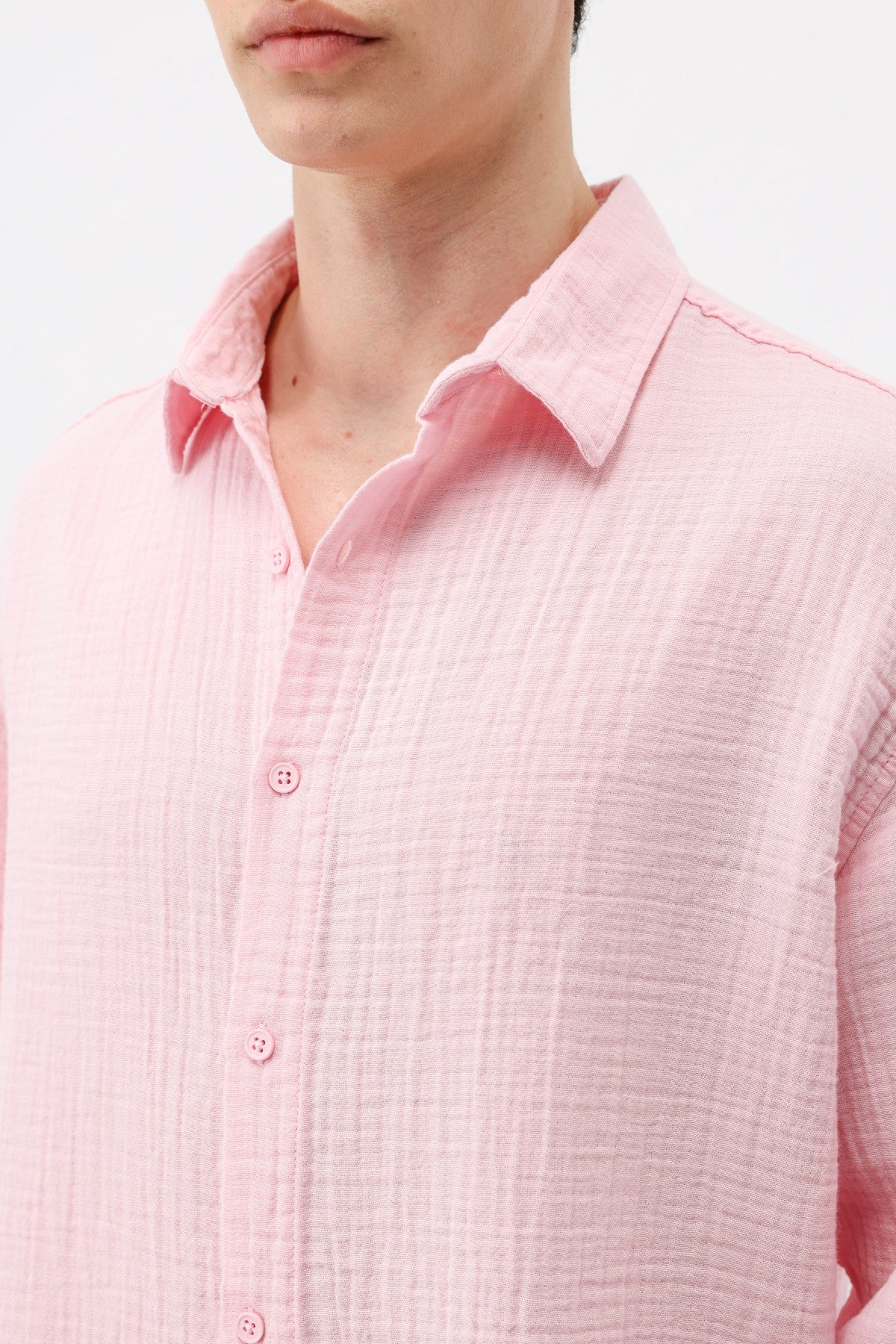 Oversized Muslin Shirt