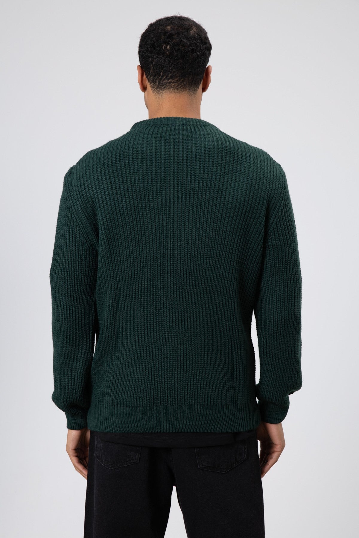 Oversized Crew-Neck Sweater