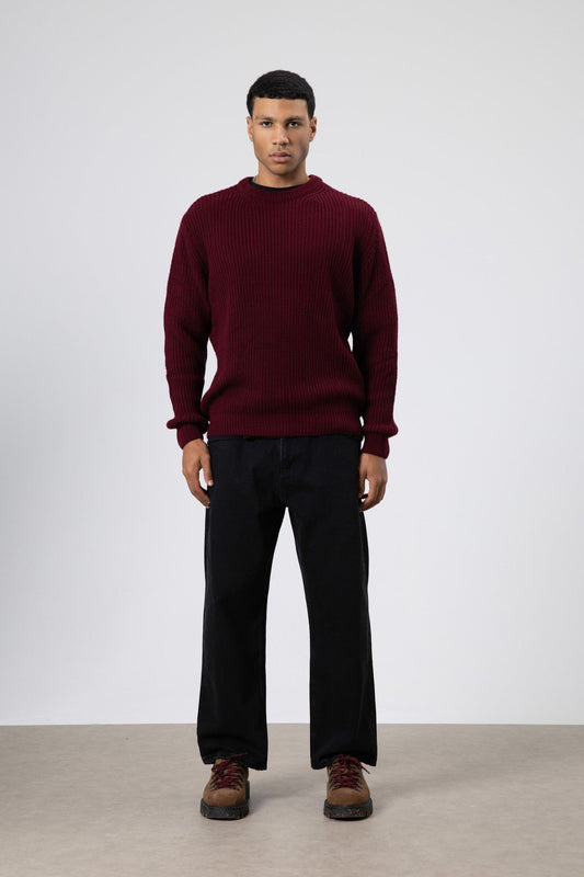 Oversized Crew-Neck Sweater V60-10