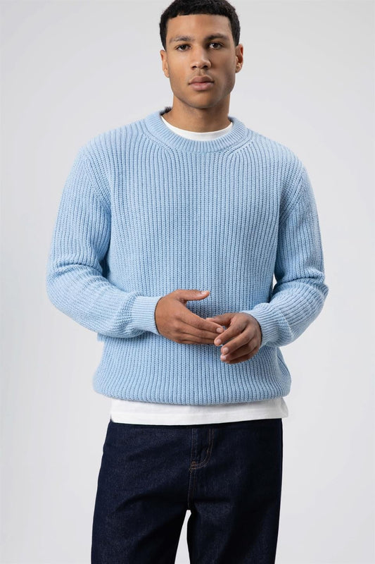 Oversized Crew-Neck Sweater V60-10