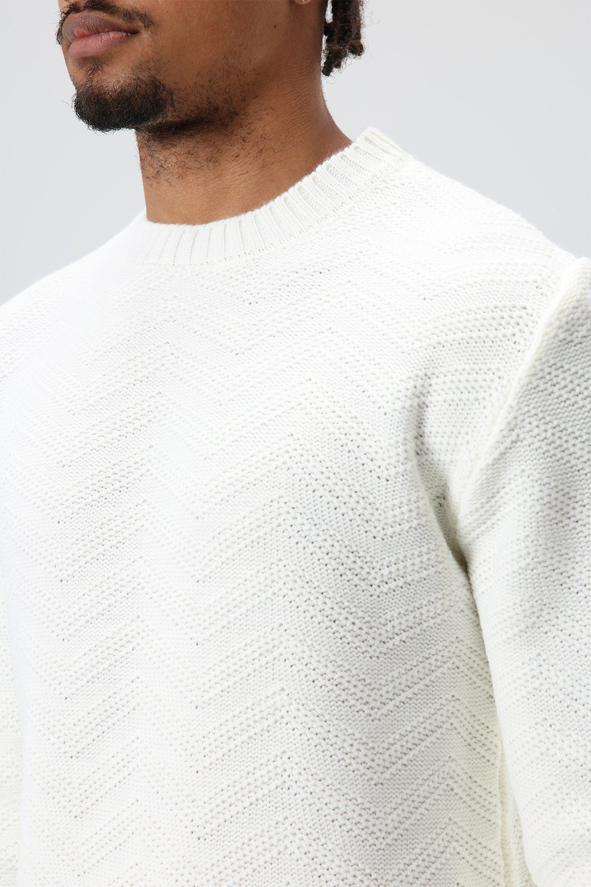 Oversized Crew-Neck Sweater