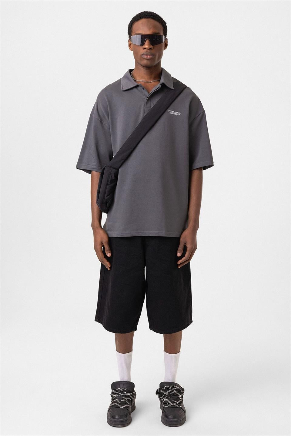 Oversized Polo Shirt