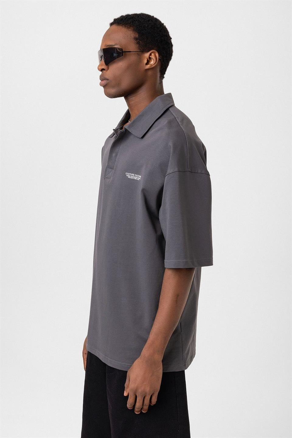 Oversized Polo Shirt