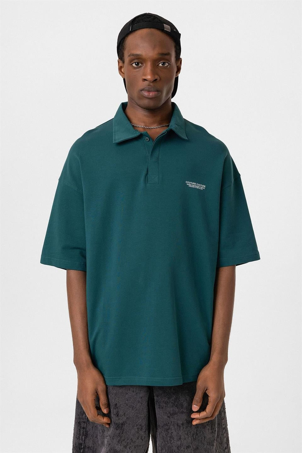 Oversized Polo Shirt V70-10