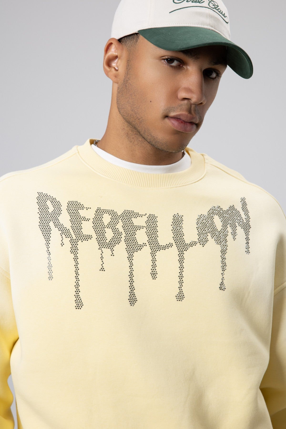Oversized Printed Sweatshirt (Machine Washable)