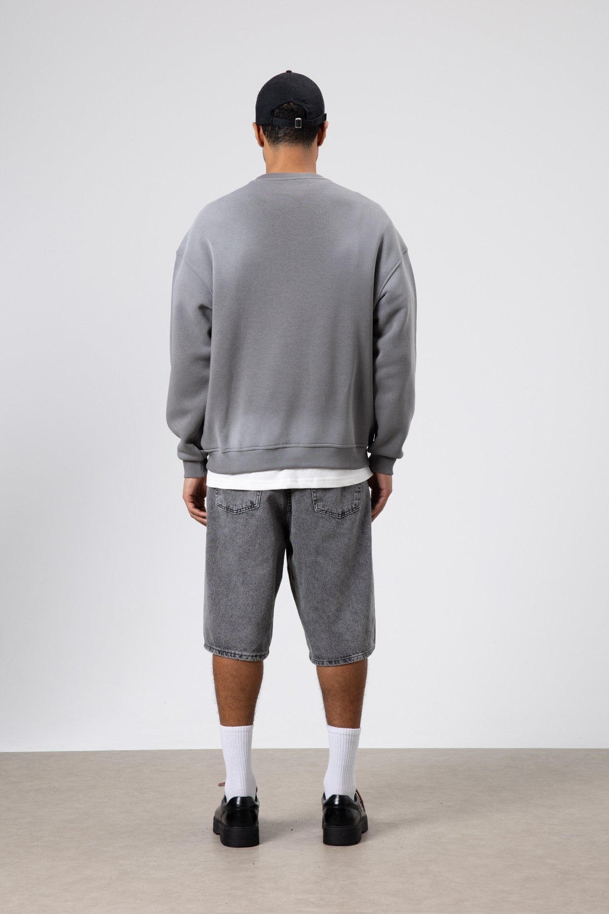 Oversized Printed Sweatshirt (Machine Washable)