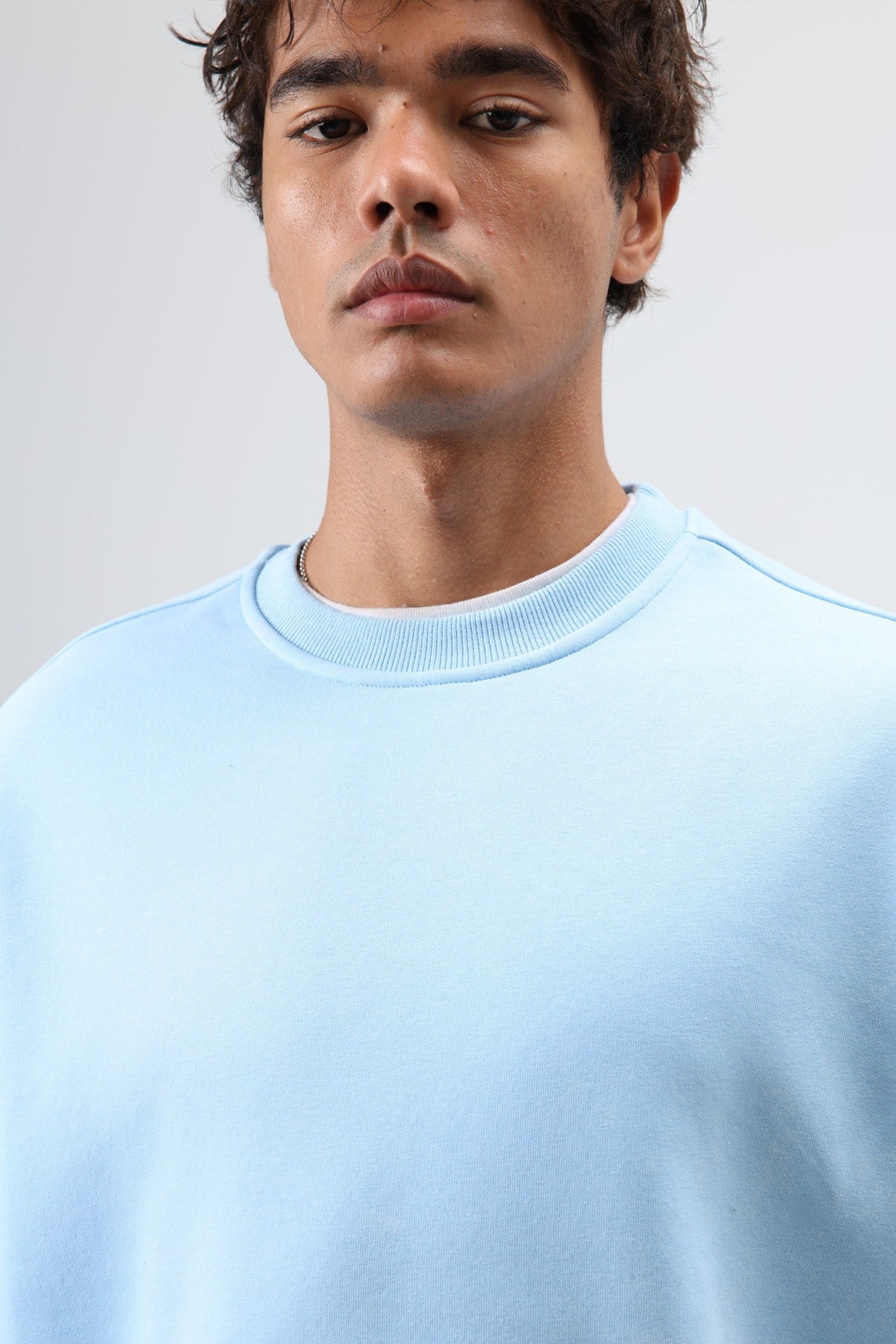 Basic Oversized Washed Sweatshirt