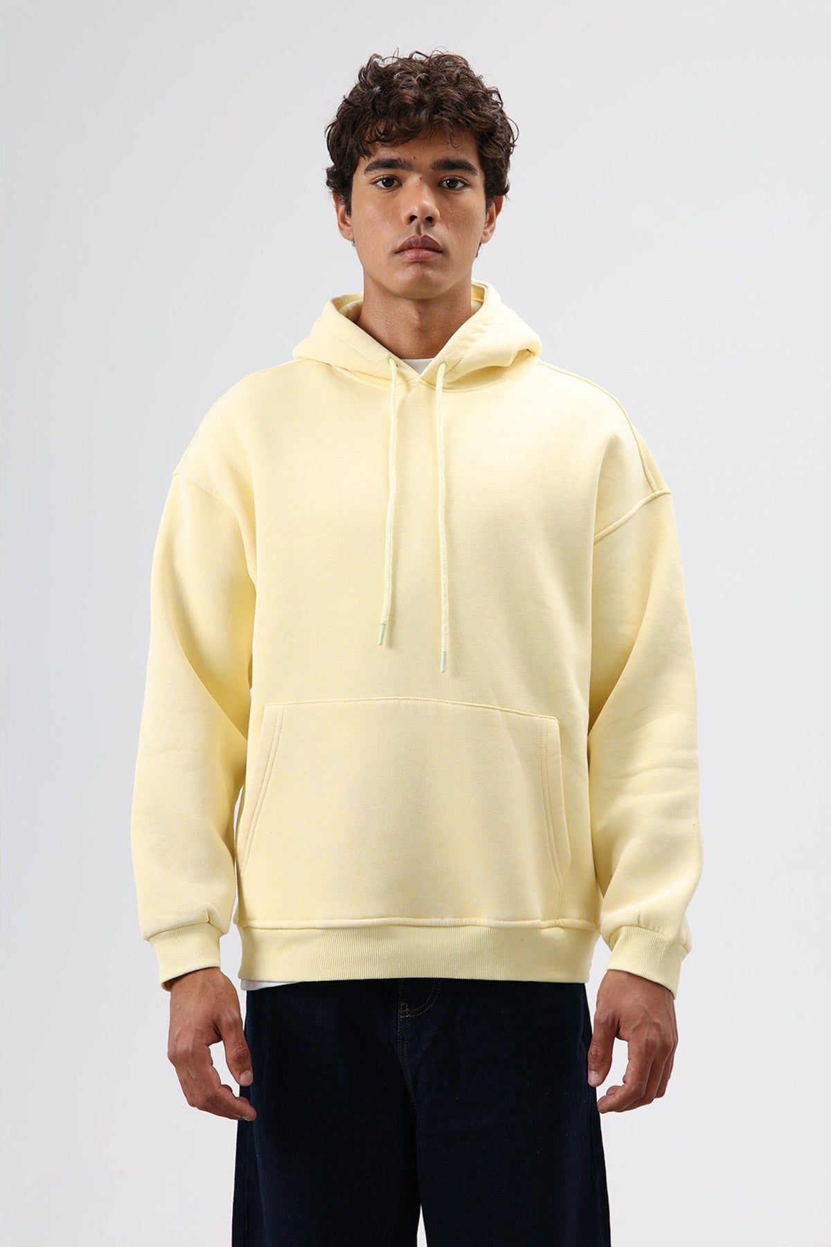 Basic Oversized Washed Hoodie