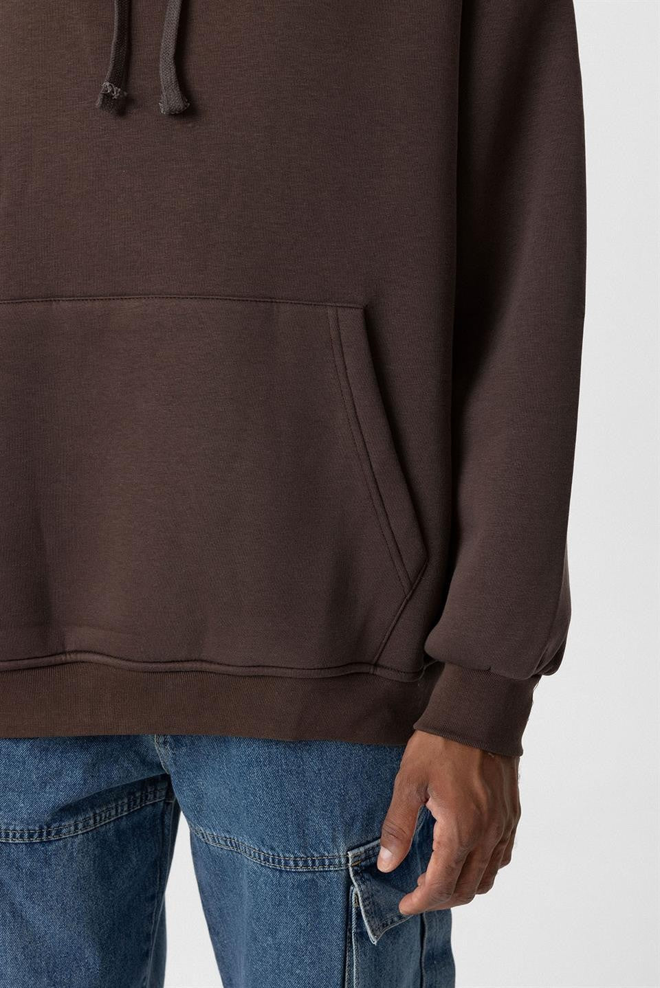 Basic Oversized Washed Hoodie