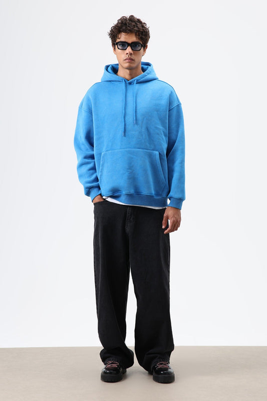 Basic Oversized Washed Hoodie