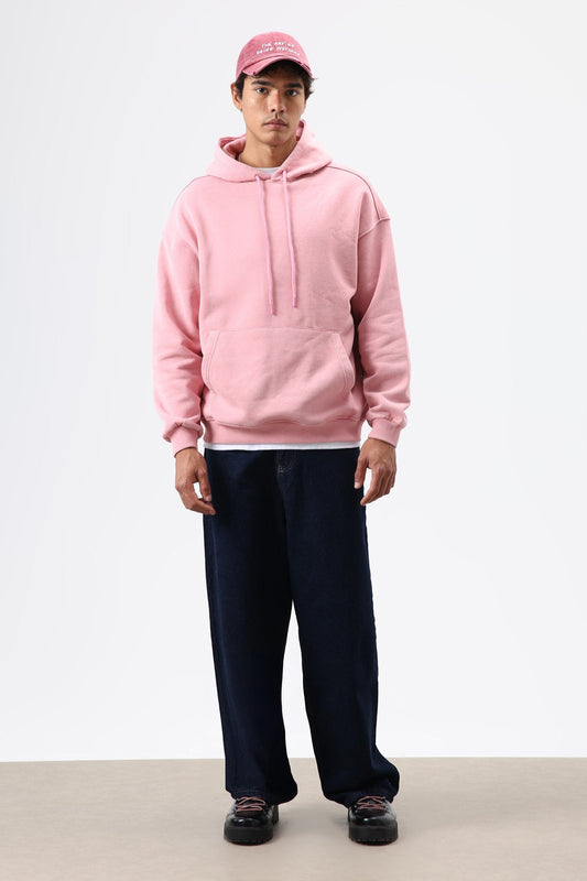 Basic Oversized Washed Hoodie