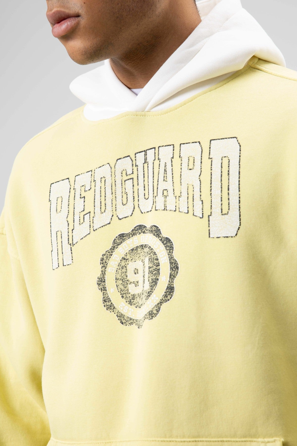 Oversized Printed Hooded Sweatshirt