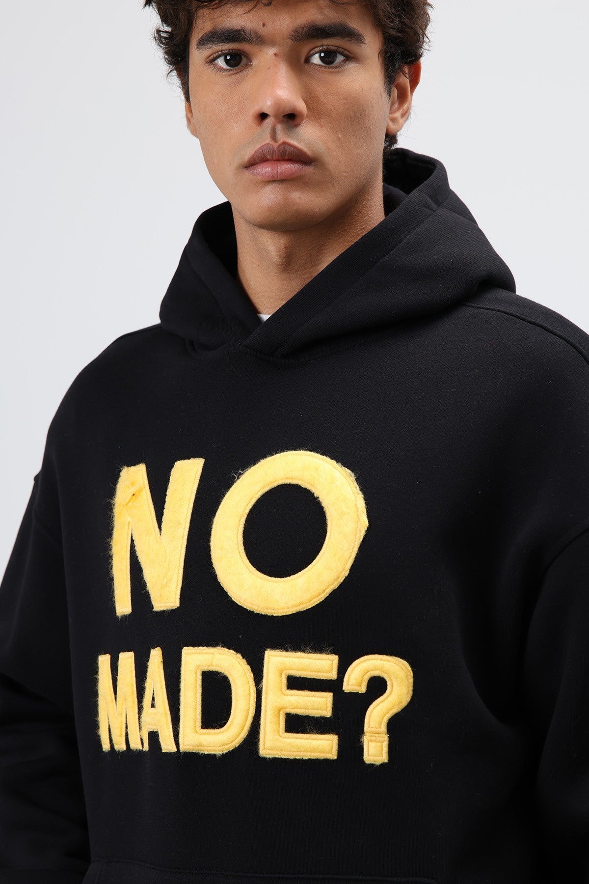 Oversized Printed Hooded Sweatshirt