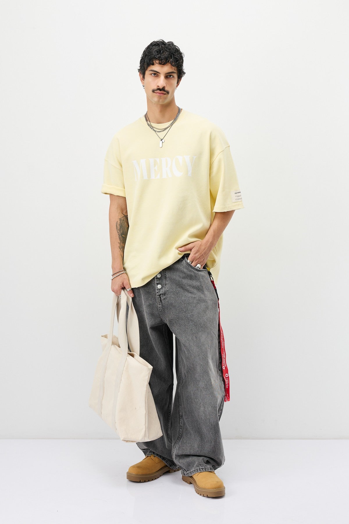 Printed Oversized T-Shirt V70-140