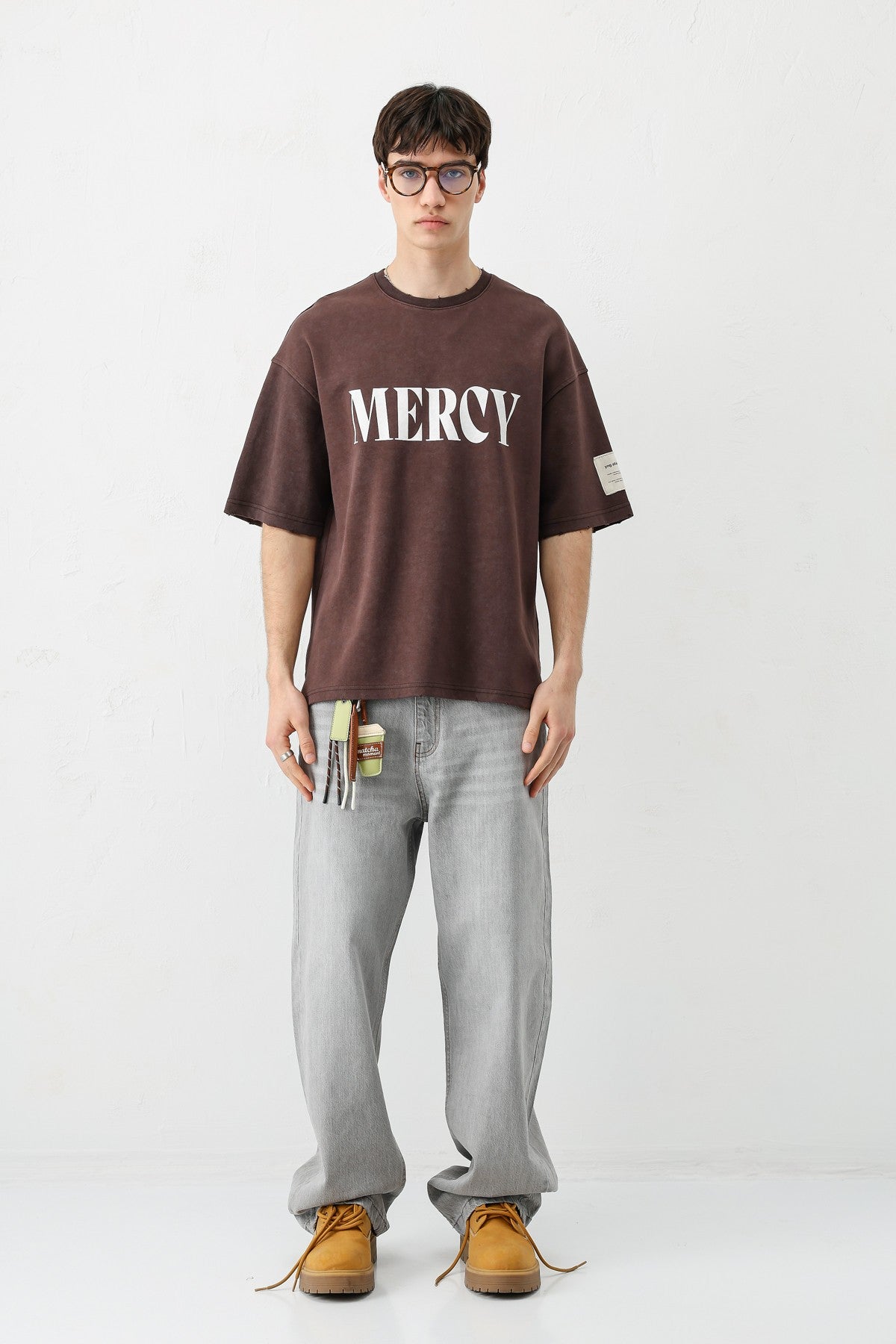 Printed Oversized T-Shirt V70-140