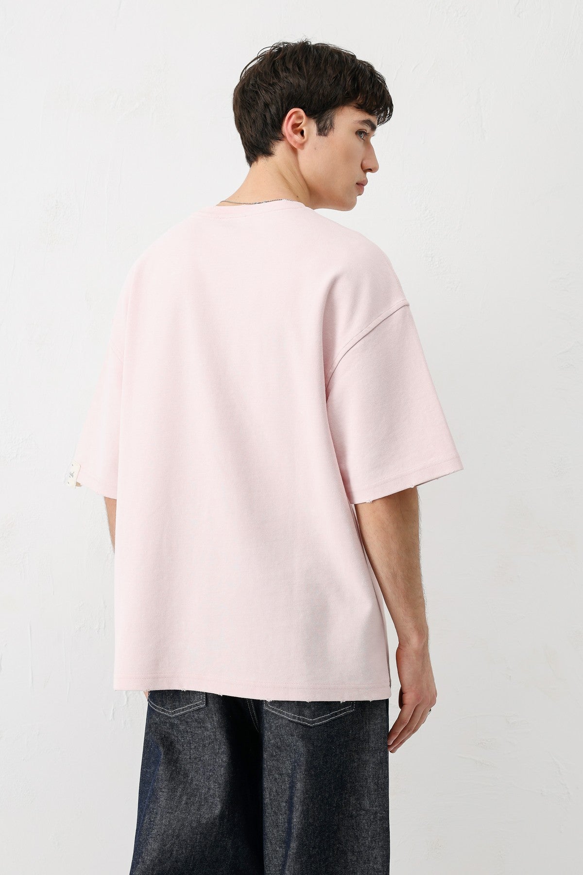 Oversized "Gracias" Printed T-Shirt