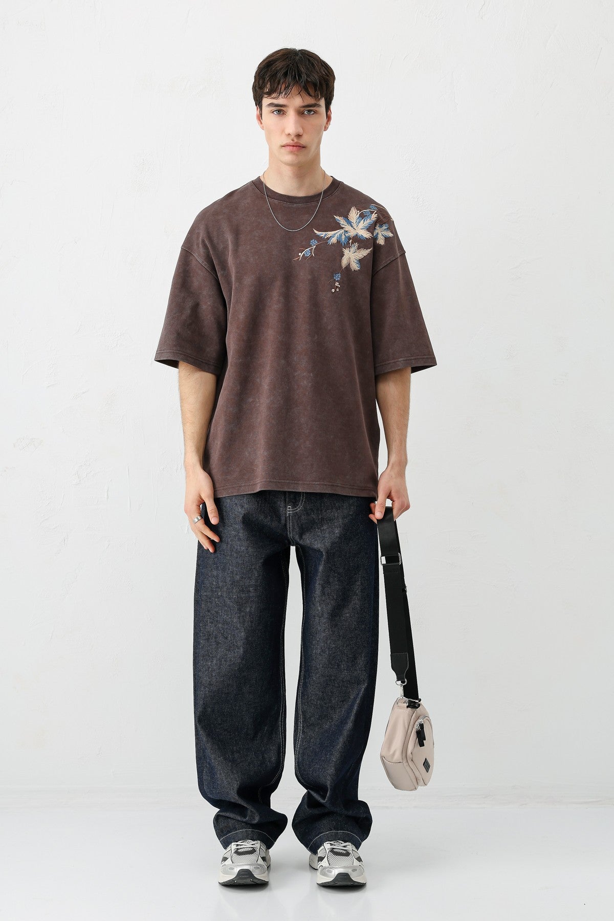 Oversized Printed T-Shirt V70-145