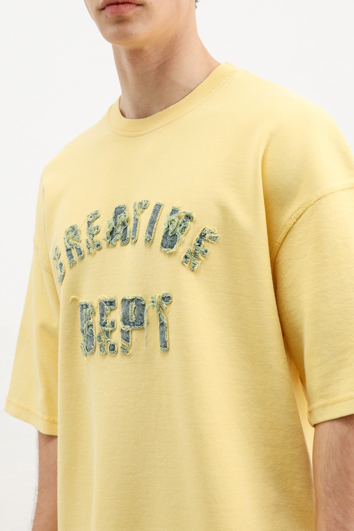 Oversized T-Shirt with Washable Print