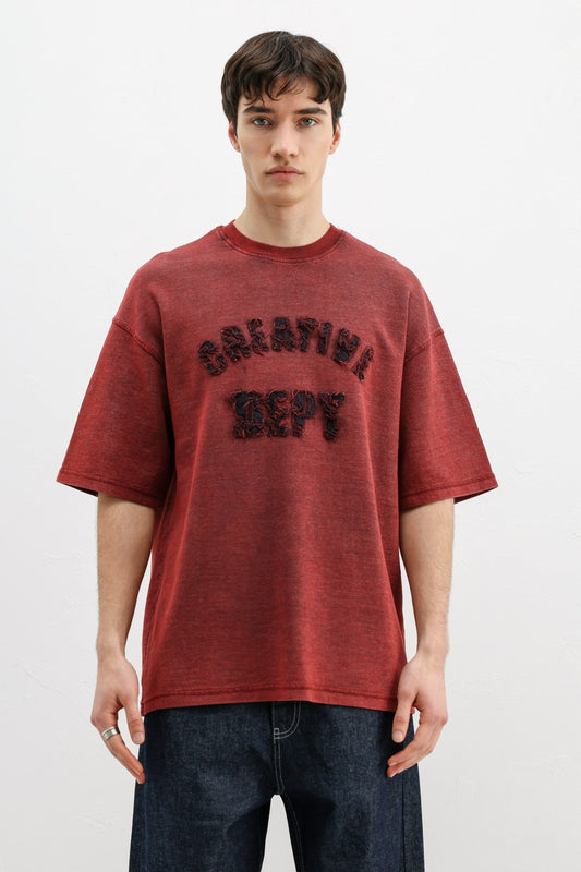 Oversized T-Shirt with Washable Print