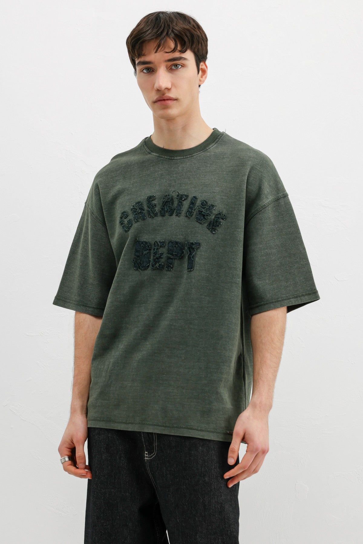 Oversized T-Shirt with Washable Print