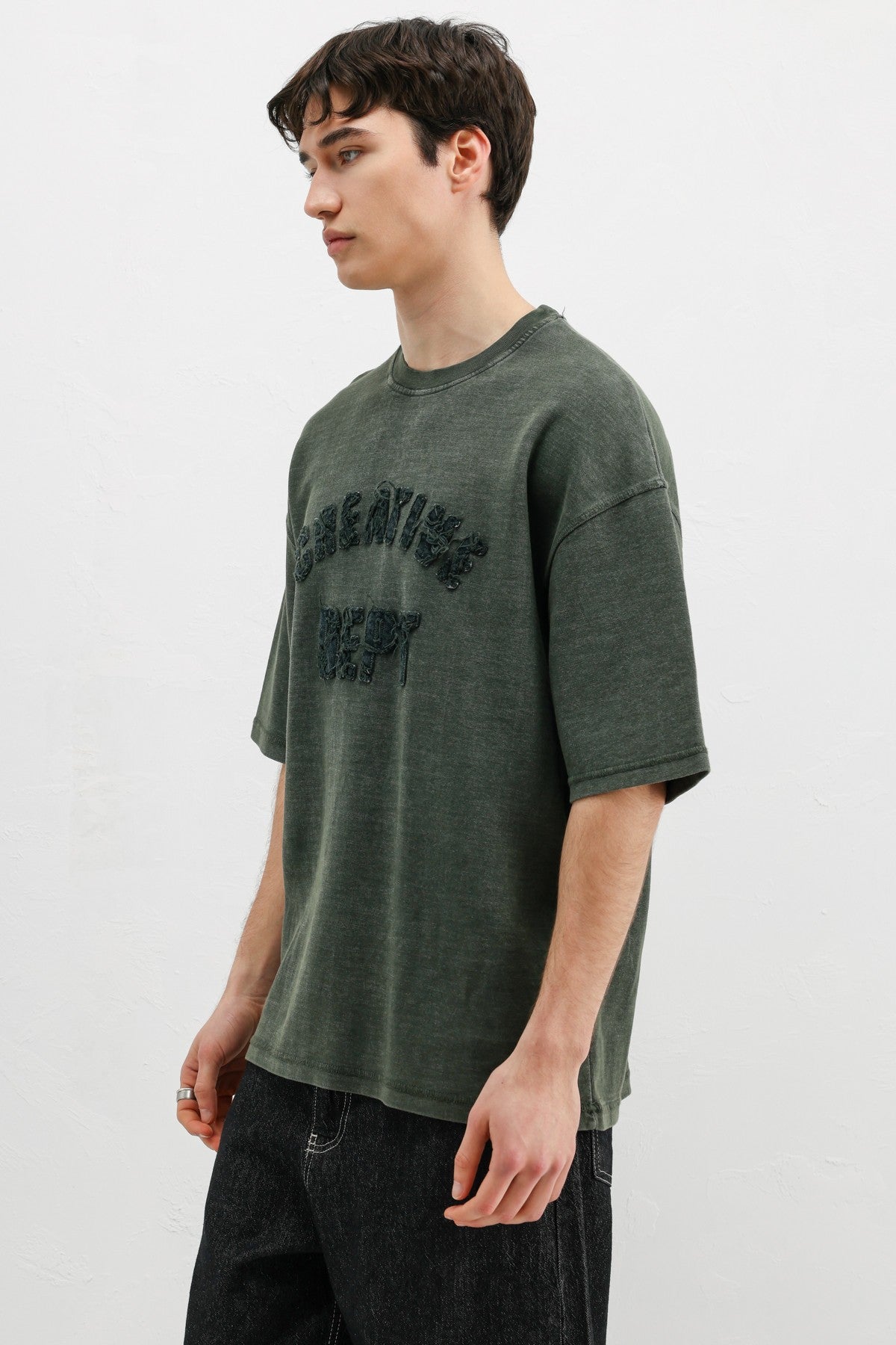 Oversized T-Shirt with Washable Print