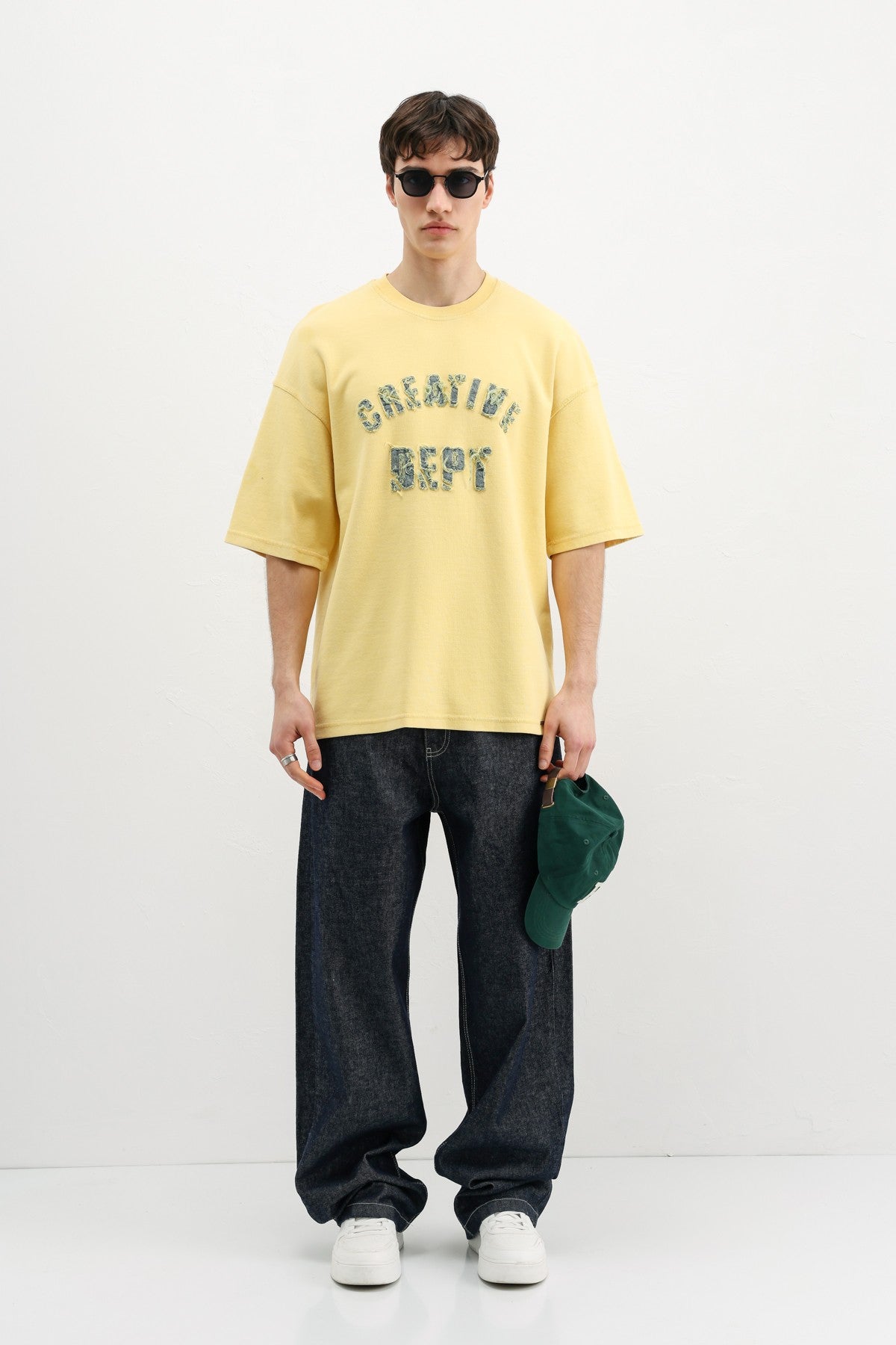 Oversized T-Shirt with Washable Print