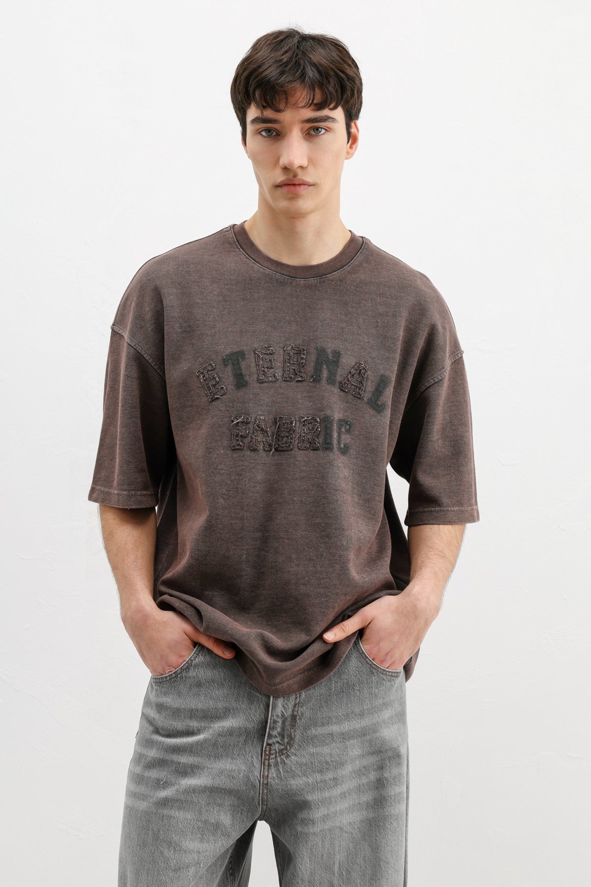 Oversized Printed T-Shirt V70-148