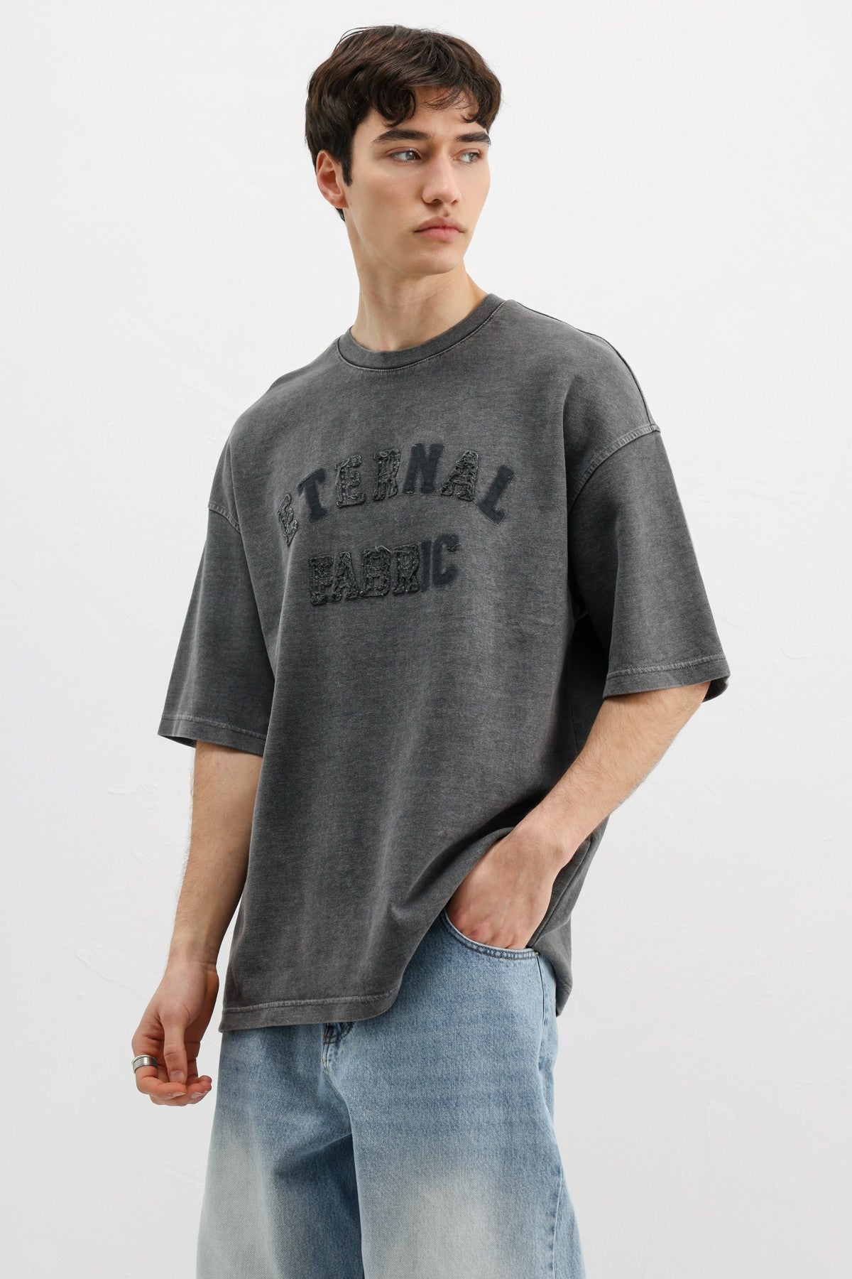 Oversized Printed T-Shirt V70-148