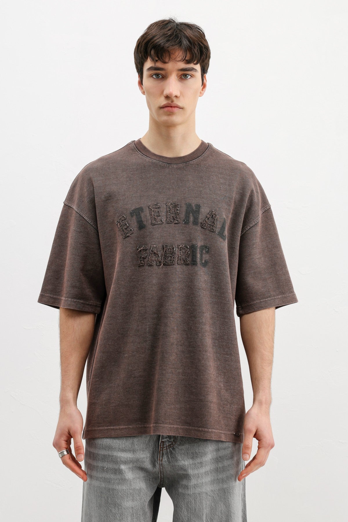 Oversized Printed T-Shirt V70-148