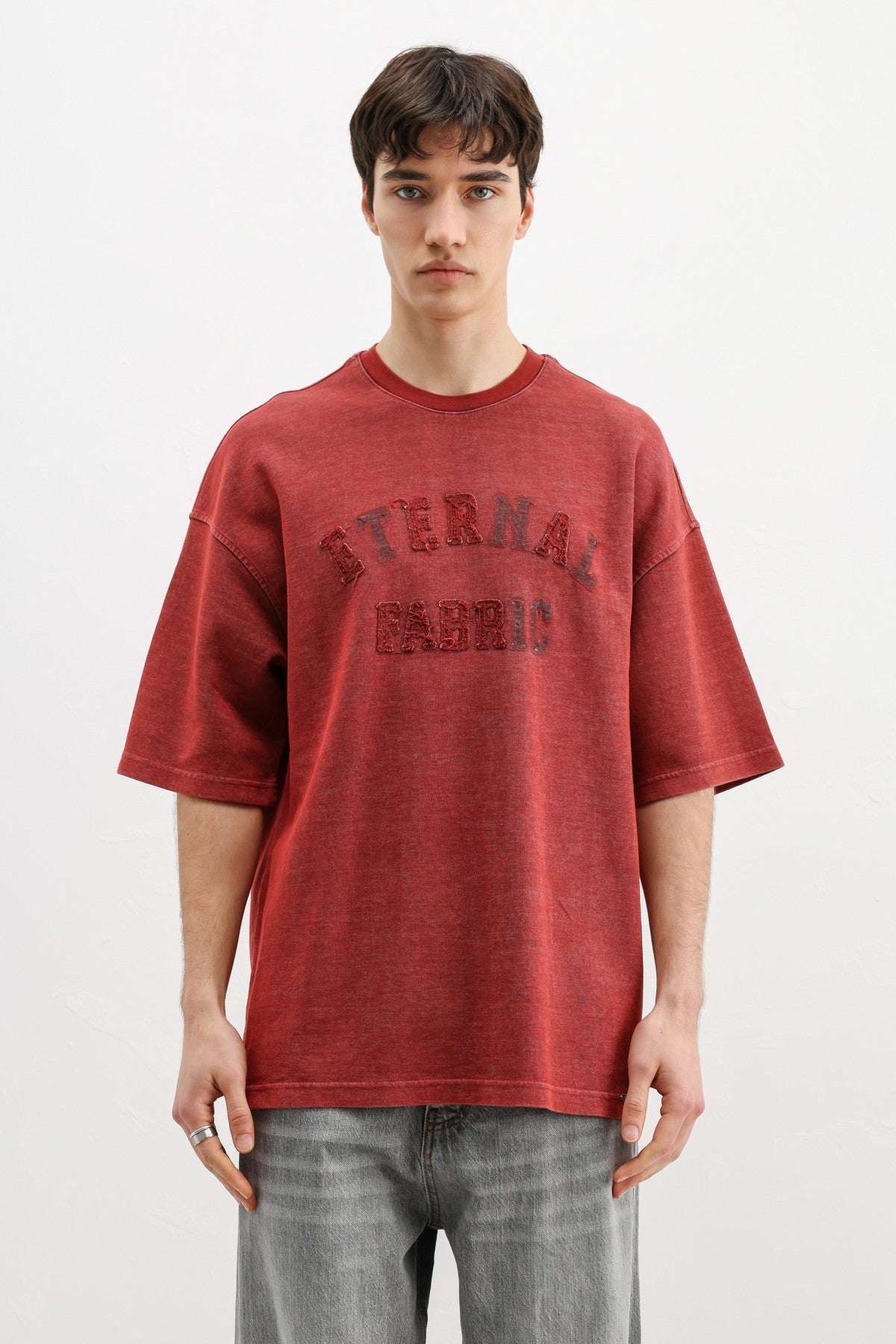 Oversized Printed T-Shirt V70-148