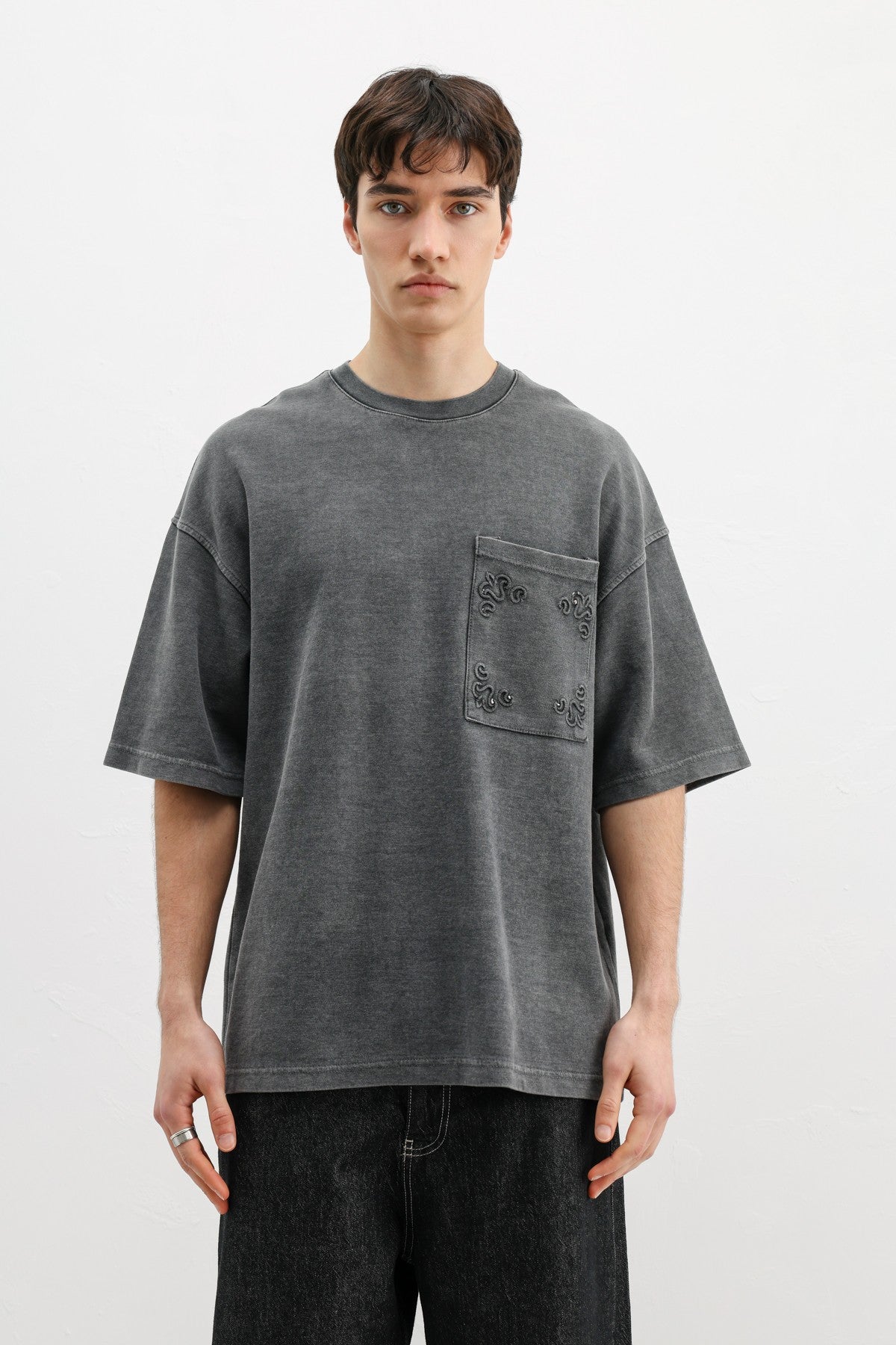 Oversized Printed T-Shirt V70-149