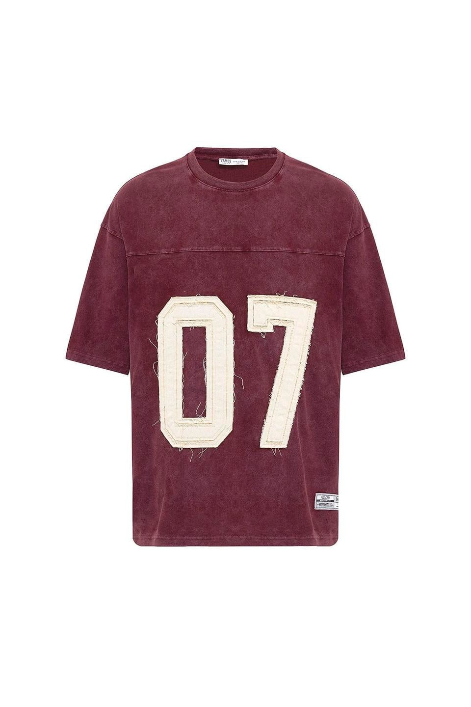 Oversized T-Shirt with Print (Requires Washing)
