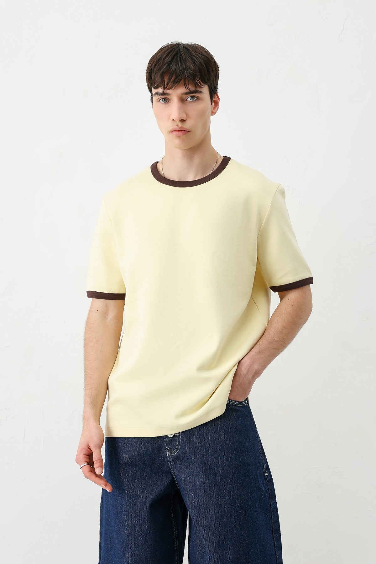 Short-Sleeved Regular-Fit T-Shirt