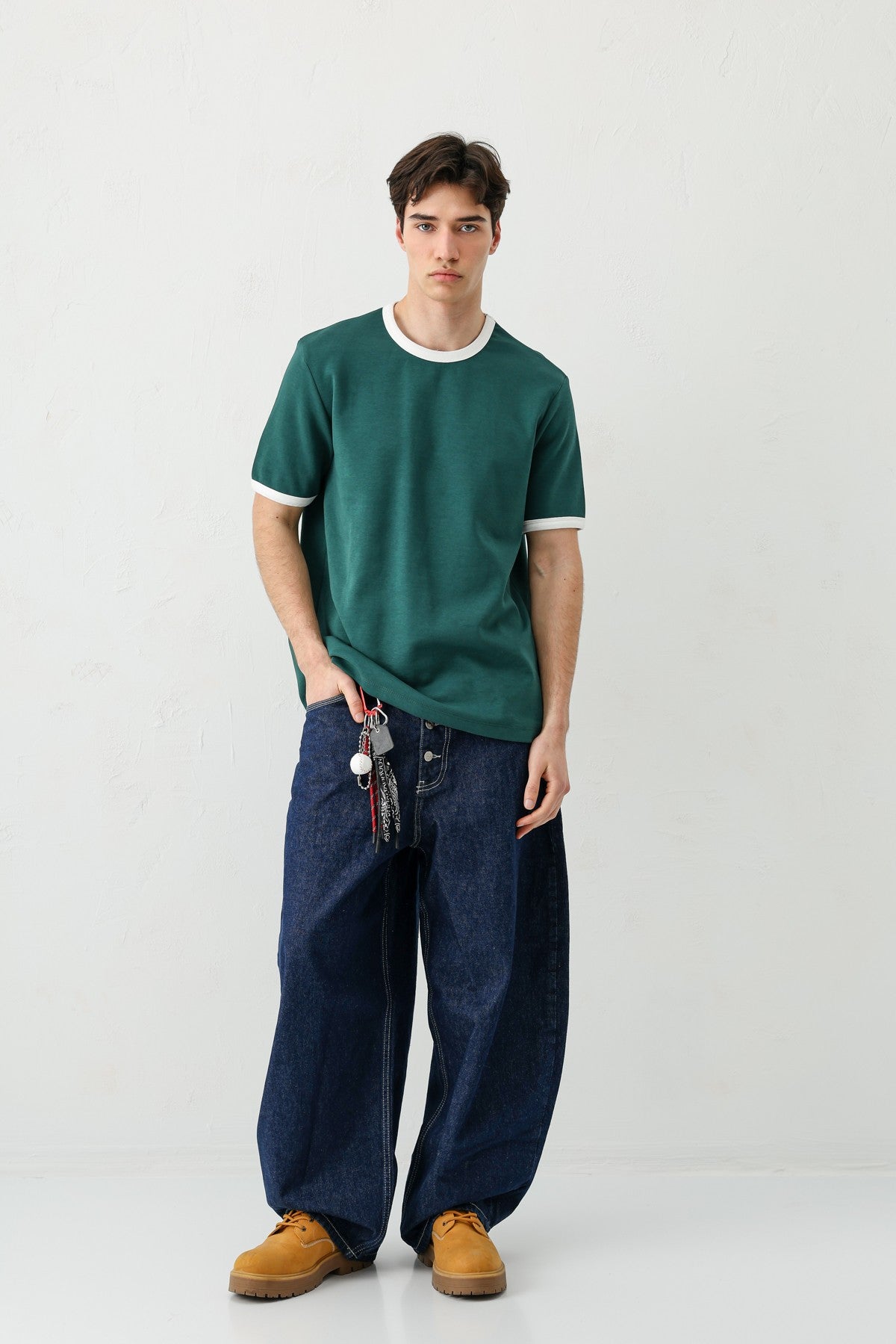 Short-Sleeved Regular-Fit T-Shirt