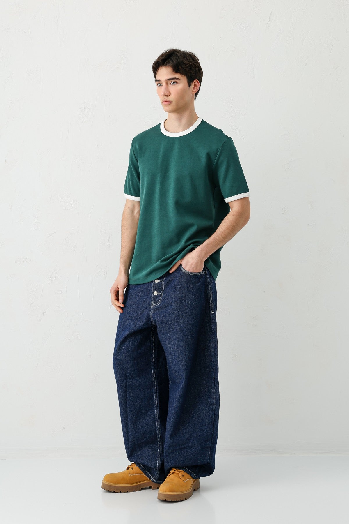 Short-Sleeved Regular-Fit T-Shirt