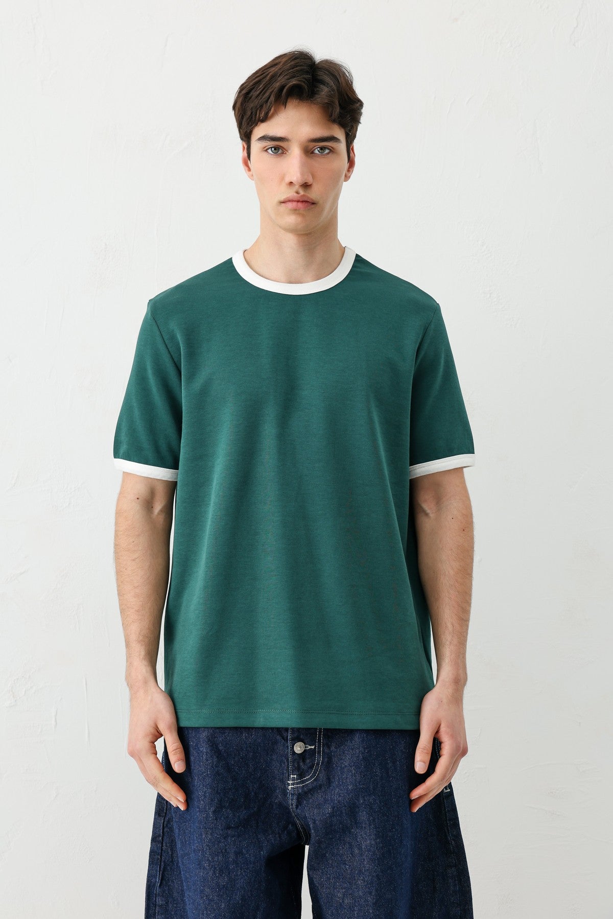 Short-Sleeved Regular-Fit T-Shirt