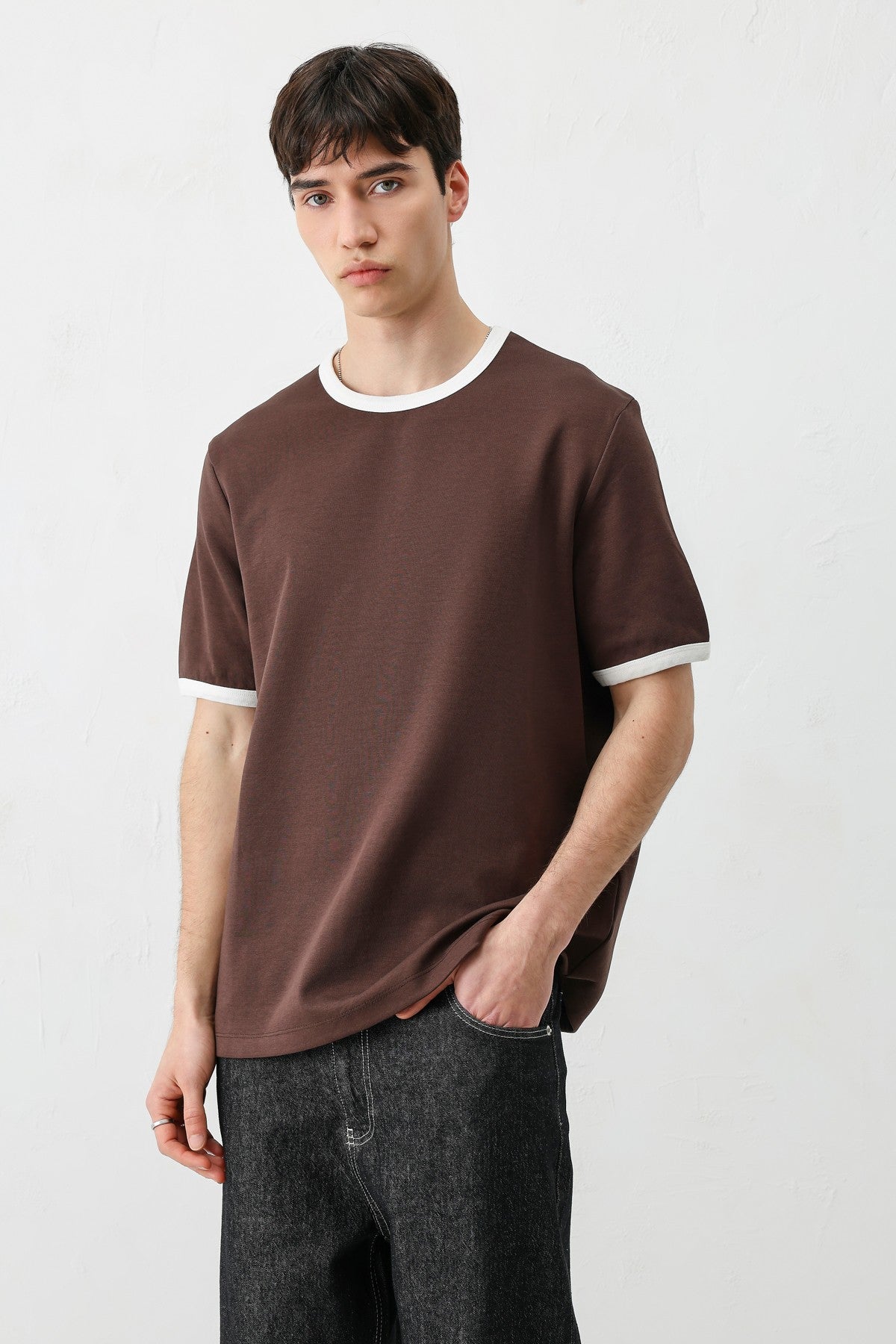 Short-Sleeved Regular-Fit T-Shirt